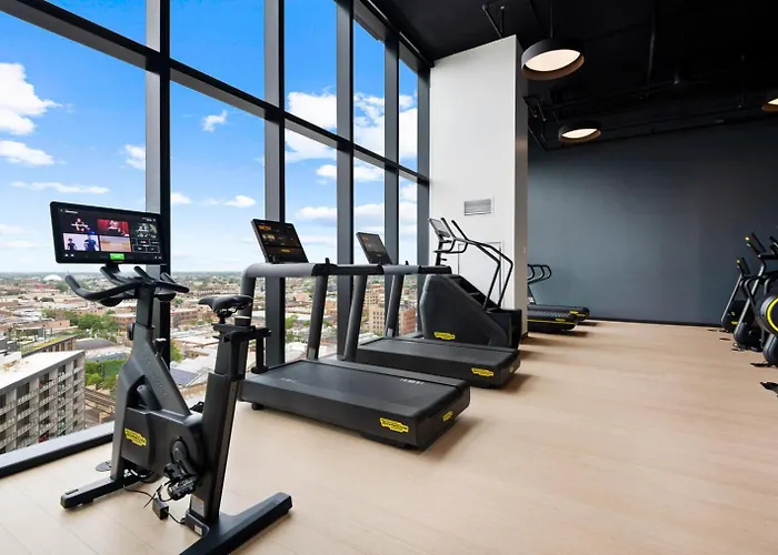 Blueground West Loop Rooftop Pool Gym Chi-1170 Appartement